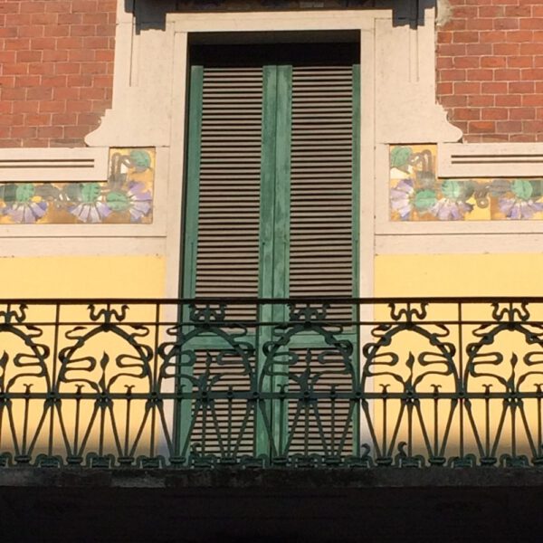balcony tiles Liberty Style Private Tours Milan