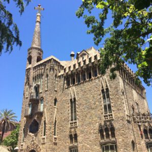 Gaudí Bellesguard building