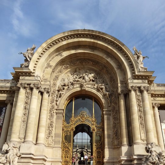 Paris Art Nouveau Belle Epoque - petit palais entrance