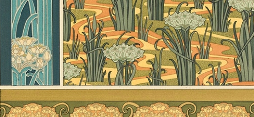 William Morris - Glasgow style design - flowers and more.