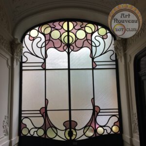 Torino has this amazing door made of stained glass