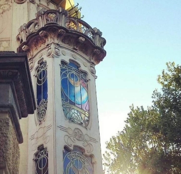 Casa Fenoglio-Lafleur. The architect devoted himself for about thirteen years to the realization of more than three hundred projects including villas and palaces, some of them concentrated in the area of Corso Francia and adjacent streets, as well as a variety of industrial buildings commissioned by Turin's new ruling class.