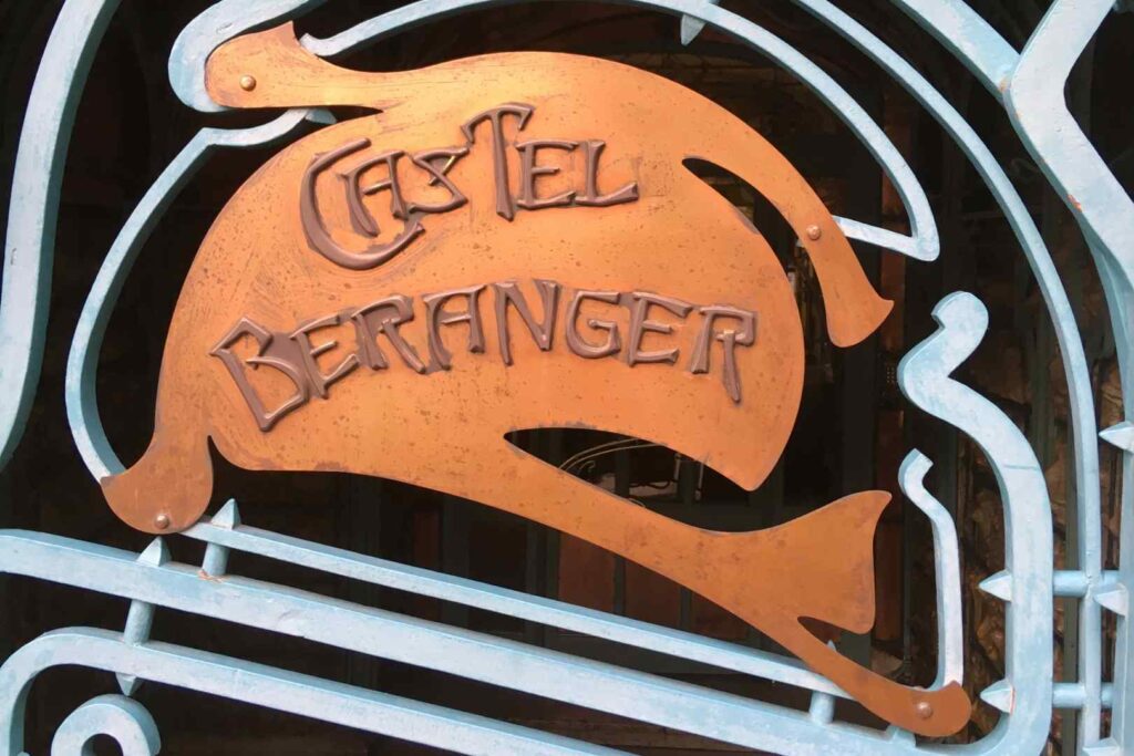 The Castel Béranger is a residential building with thirty-six apartments located at 14 rue de la Fontaine in the 16th arrondissement of Paris.