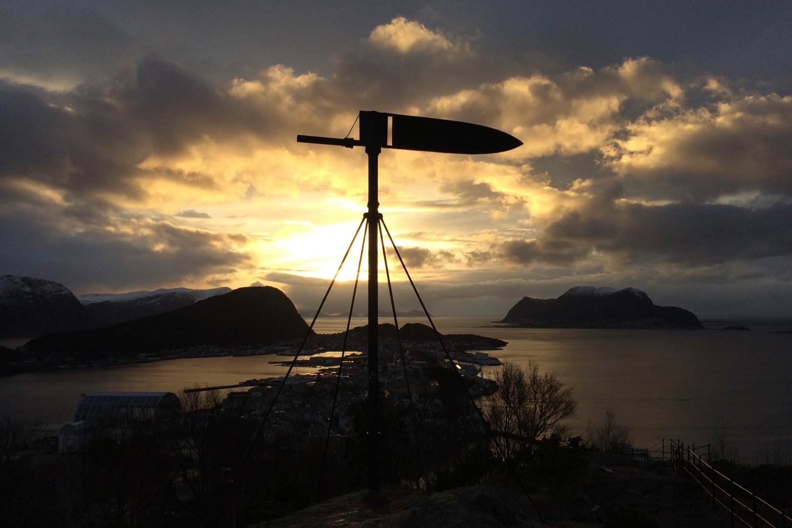 Sunset in Alesund