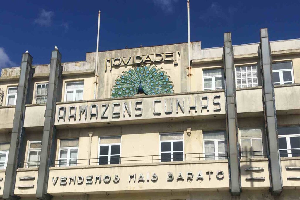 Art Deco in Porto, Portugal.