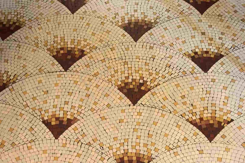 Brasserie L'Excelsior, mosaic. Nancy, France.