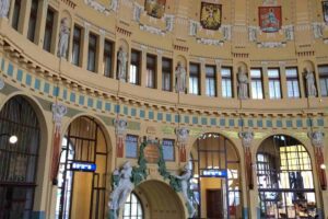 Café Fantova: Pearl of Prague Central Station, Czech Republic.