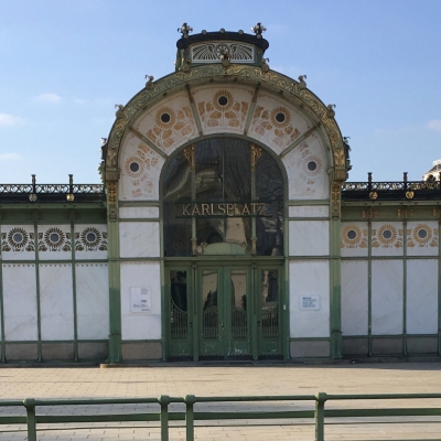 Otto Wagner, the pioneering architect of Vienna's Art Nouveau era, was the designer in charge of the construction of Stadtbahn, a rail service running underground in some sections, as an elevated system in others, around 1900.